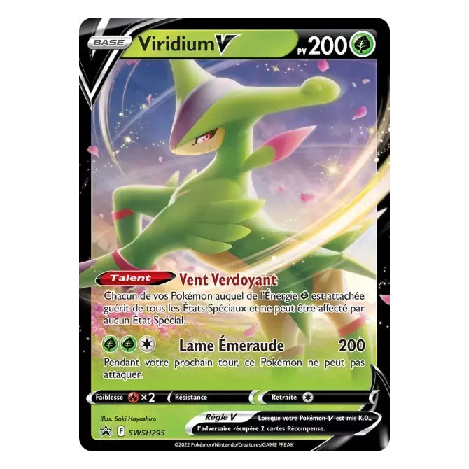 Coffret Cartes Pokémon 4 boosters - Viridium V