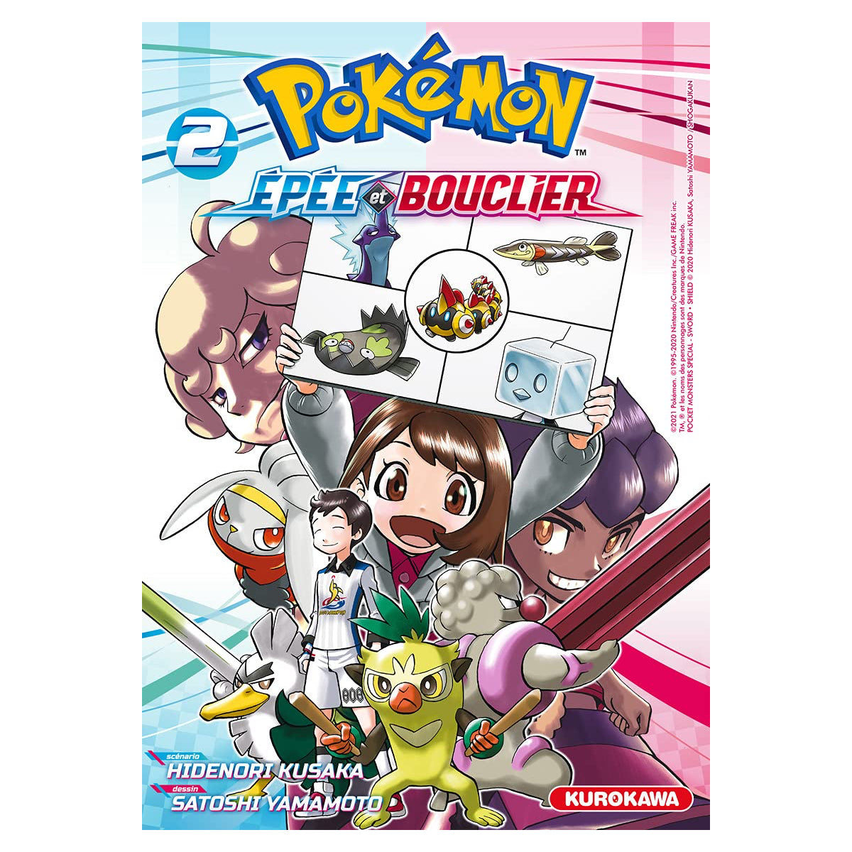 Manga Pokémon Épée Et Bouclier Tome 1 à 4 Jollycards 