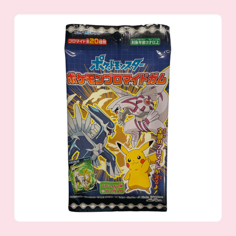1 Booster Chewing Gum Pokémon avec 2 images à collectionner [fond]
