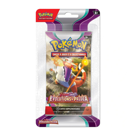 Booster 1 Pokémon EV02 Écarlate Et Violet Évolution à Paldea