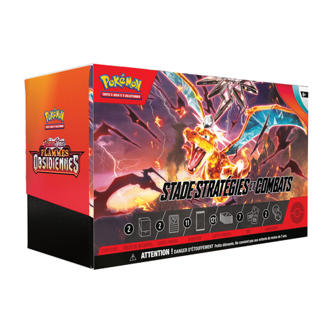 Build & Battle Stadium Pokémon EV03 Flammes Obsidiennes