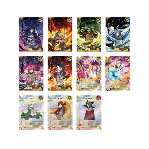 Cartes possibles Naruto Shippuden Kayou110 T4W2
