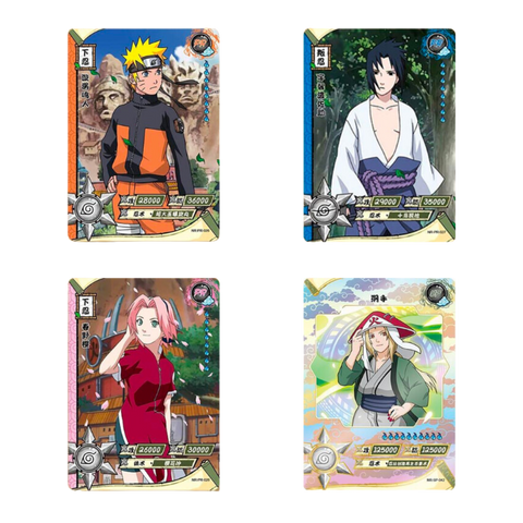 Cartes du Classeur Officiel Naruto - Kayou