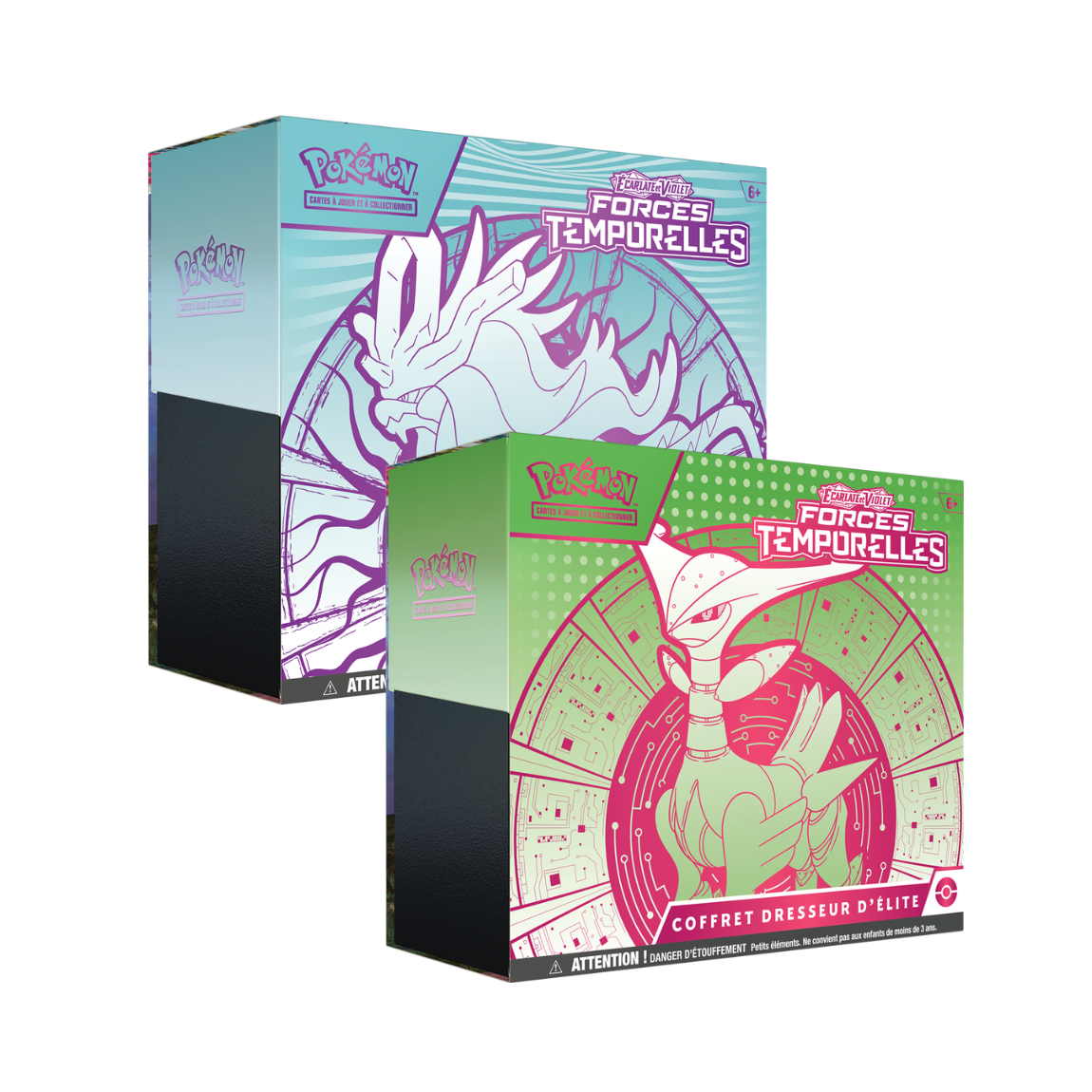 Pokémon - Écarlate et Violet 05 - Forces Temporelles - Coffret Dresseur d'Élite - Épine-de-Fer (FRA) main image 0