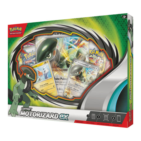Autre vue du Coffret Pokémon Motorizard-ex