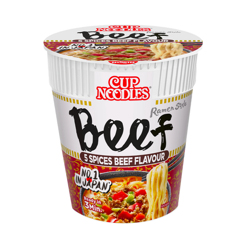 Nissin Cup Noodles 5 Spices Beef