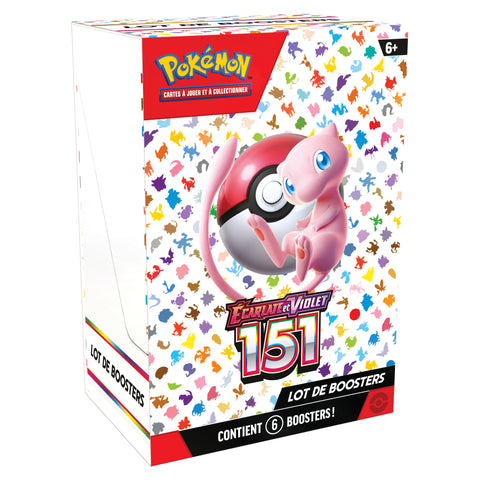 Display 6 boosters Pokémon EV03.5 151