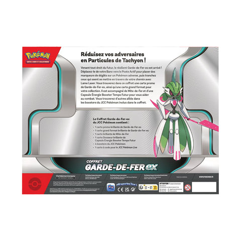 Dos du Coffret Pokémon Garde-de-Fer-ex