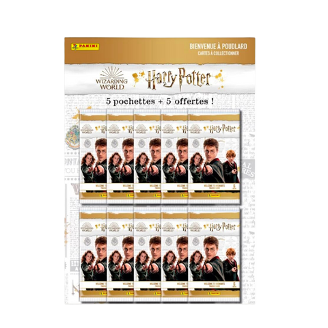 Pack 10 Boosters Harry Potter Bienvenue à Poudlard Panini