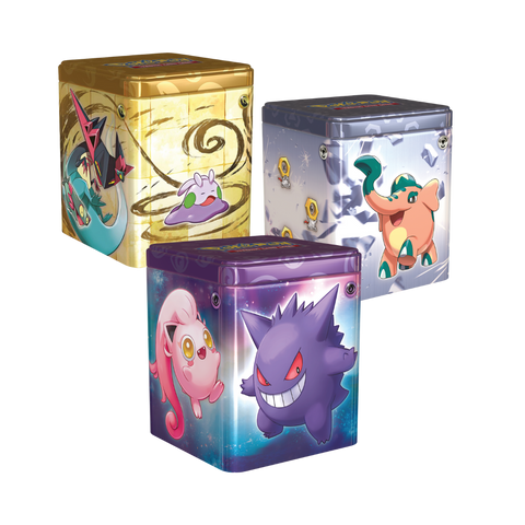 3 Tin Cube Pokémon 2024 Dragon, Acier ou Psy !