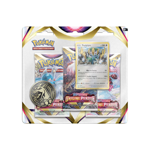 Tripack Pokémon EB11 Origine Perdue - Regigigas