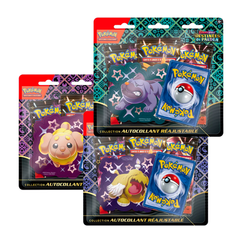 Tripack Pokémon Destinées de Paldea EV04.5