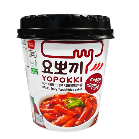 Yopokki Halal Spicy Topokki (gâteau de riz)