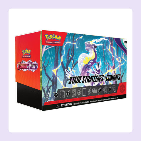 Build & Battle Stadium Pokémon EV01 Écarlate Et Violet [fond]