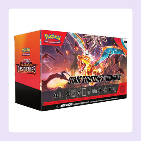 Build & Battle Stadium Pokémon EV03 Flammes Obsidiennes [fond]