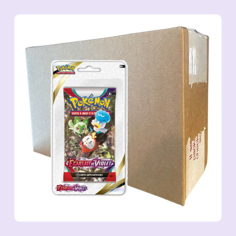 Carton 36 Boosters EV01 Écarlate Et Violet [fond]