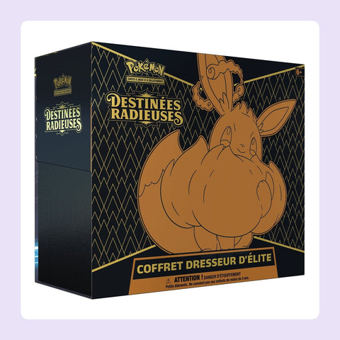 Coffret Pokémon Dresseur d'Elite EB4.5 Destinées Radieuses [fond]