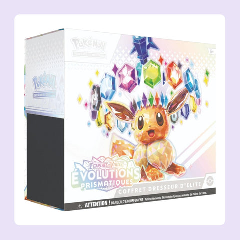 Coffret Dresseur d'Elite EV08.5 Evolutions Prismatiques [fond]