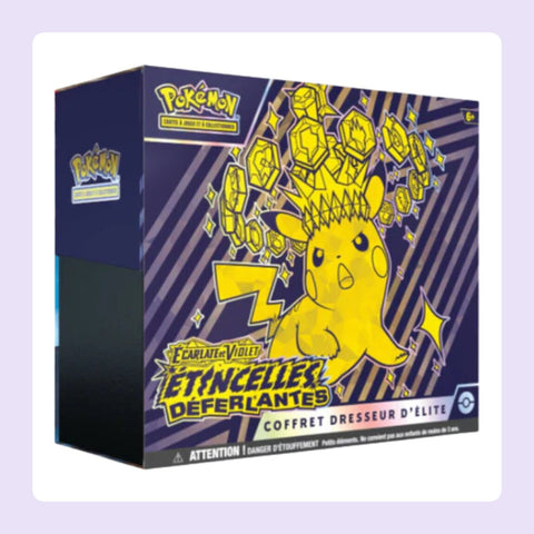 Coffret Dresseur d'Elite EV08 Etincelles Déferlantes [fond]
