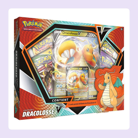 Coffret Pokémon Dracolosse-V [fond]