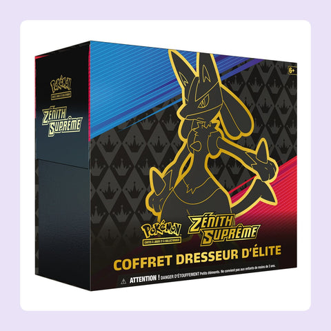Coffret Dresseur d'Elite Pokémon EB12.5 Zénith Suprême [fond]