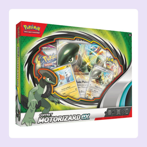 Coffret Pokémon Motorizard-ex [fond]