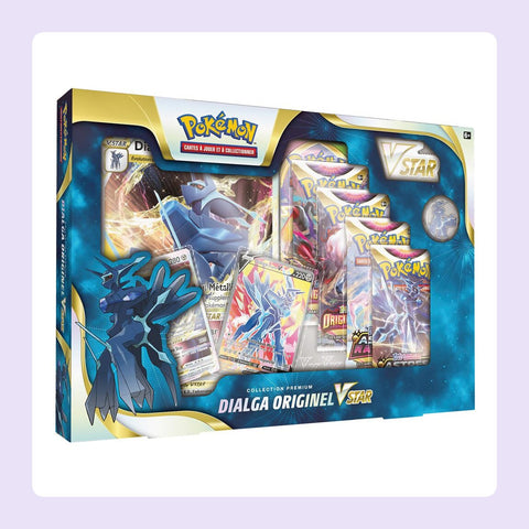 Coffret Pokémon Premium Dialga-VSTAR [fond]
