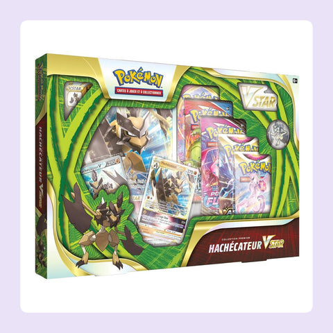 Coffret Pokémon Premium Hachécateur VSTAR [fond]