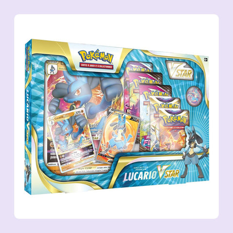 Coffret Premium Pokémon Lucario VSTAR [fond]