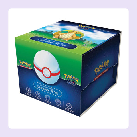 Coffret Premium Pokémon GO Dracolosse V-STAR [fond]
