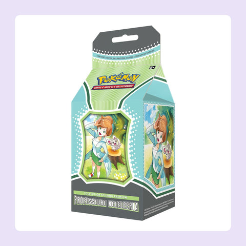 Coffret Pokémon tournoi Premium Professeure Keteleeria [fond]
