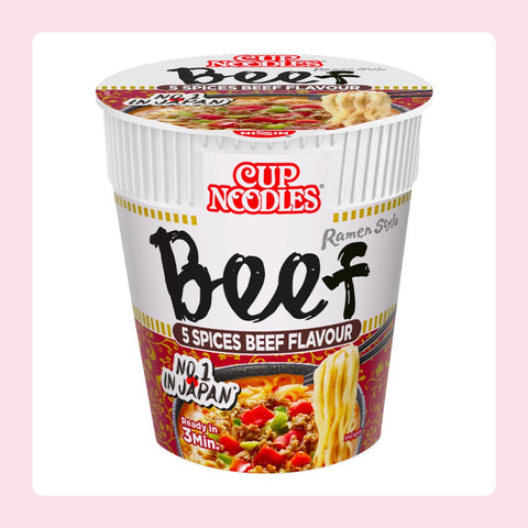 Nissin Cup Noodles 5 Spices Beef [fond]