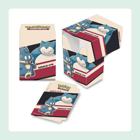 Deck Box Ultra Pro illustrée avec Ronflex et Goinfrex [fond]