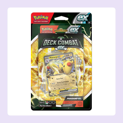 Deck Pokémon de combat Pharamp-ex [fond]