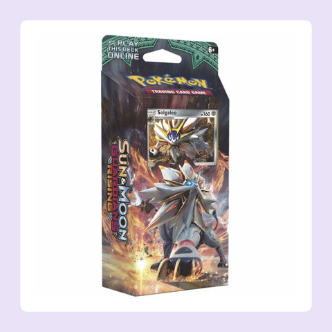 Deck Pokémon Soleil et Lune Gardiens Ascendants Solgaleo [fond]
