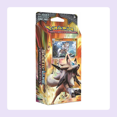 Deck Pokémon Soleil et Lune Ombres Ardentes Lougaroc [fond]