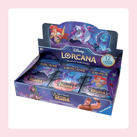 Display Disney Lorcana Chapitre 4 - Le retour d'Ursula [fond]