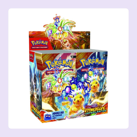 Display Etincelles Déferlante - 36 Boosters Pokemon EV08 [fond]