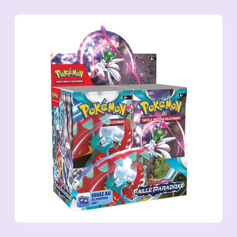 Display Pokémon Écarlate Et Violet EV04 - Faille Paradoxe [fond]