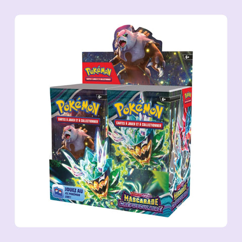 Display Mascarade Crépusculaire - 36 Boosters Pokemon EV06 [fond]