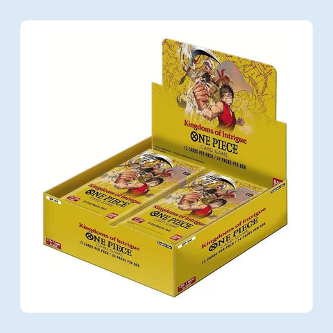 Display One Piece Card Game OP04 - Kingdoms of Intrigue [fond]