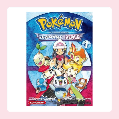 Manga Pokémon Diamant Perle - Platine T1 [fond]