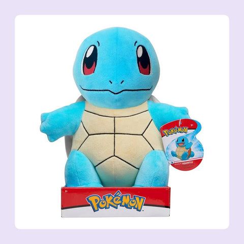 Peluche Pokémon Carapuce 30cm [fond]