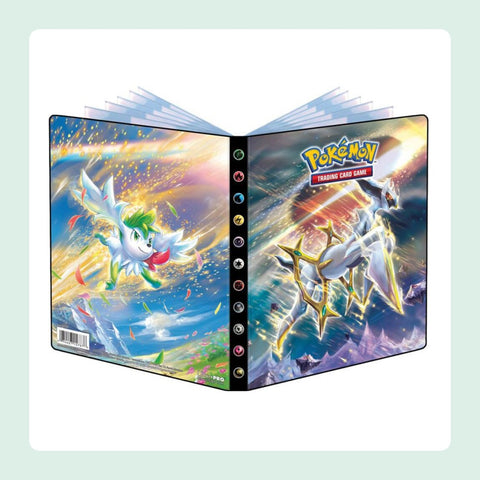Portfolio 4 pochettes Pokémon Épée & Bouclier Stars Étincelantes EB09 [fond]
