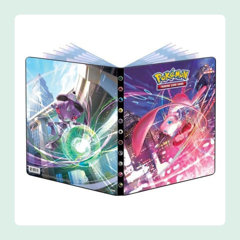Portfolio 9 pochettes Épée & Bouclier Poing de Fusion (EB08) [fond]