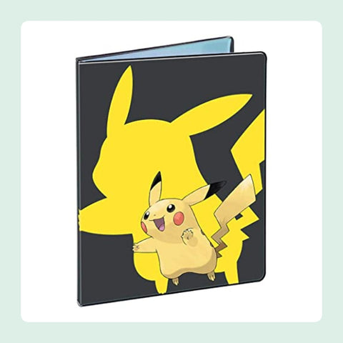 Portfolio 9 pochettes Pikachu [fond]
