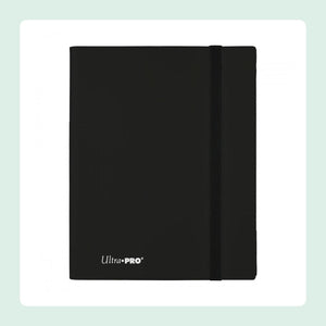 Vue refermée du Portfolio 9 pochettes Pro-Binder Eclipse Jet Black [fond]