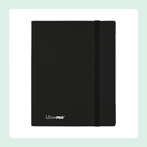 Vue refermée du Portfolio 9 pochettes Pro-Binder Eclipse Jet Black [fond]