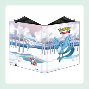 Portfolio Pokémon Ultra Pro A4 Pro-Binder Frosted Forest (360 cartes) - 9 pochettes [fond]