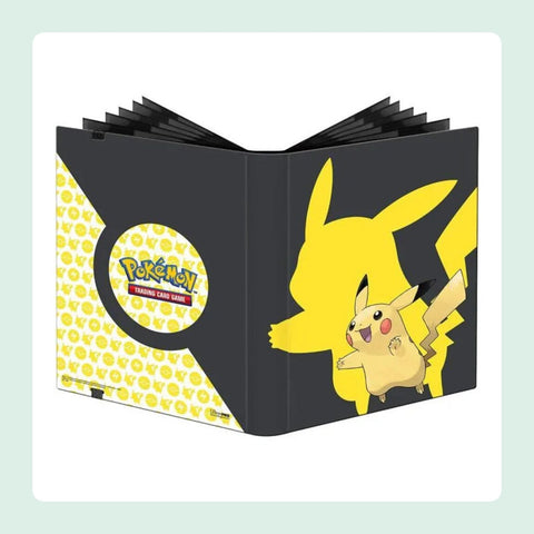 Portfolio A4 Pro-Binder Pokémon Pikachu (360 cartes) - 9 pochettes [fond]